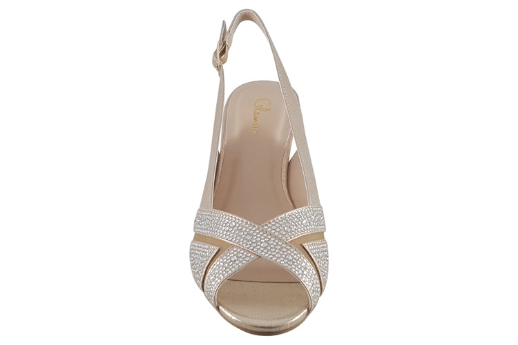 Glamour Minsk Gold Womens Sandals