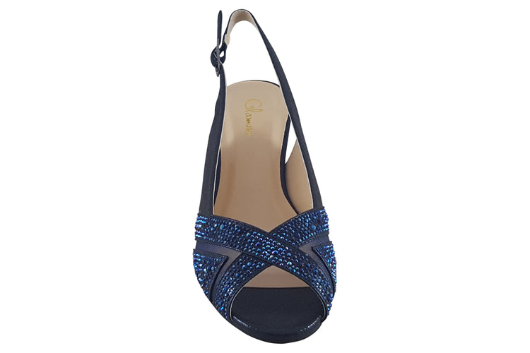 Glamour Minsk Navy Womens Sandals