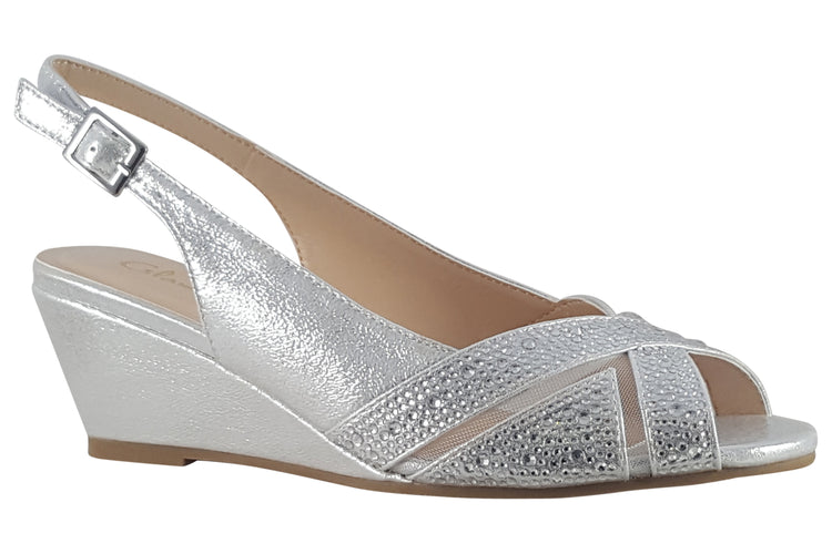 Glamour Minsk Silver Womens Sandals
