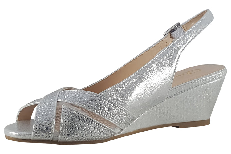 Glamour Minsk Silver Womens Sandals