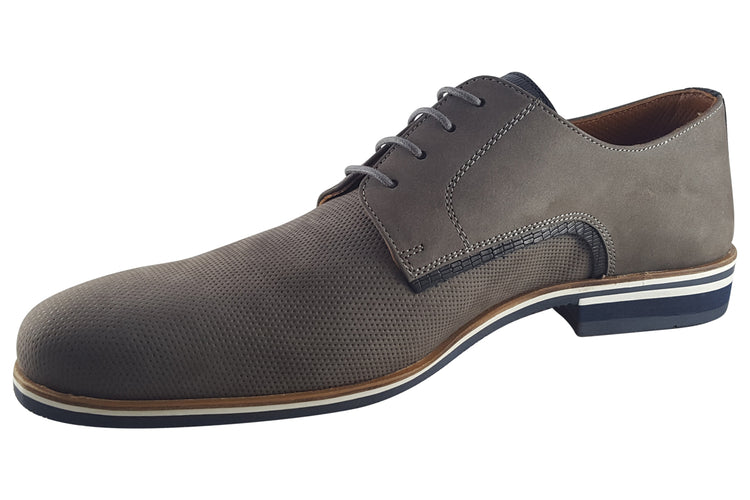 Paolo Vandini Hemsby Lace Dark Grey Mens Shoes