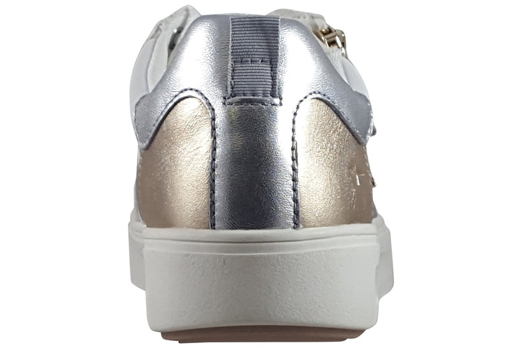 Tamaris Comfort Sully 83703-44 Gold/Silver Womens Fashion Trainers