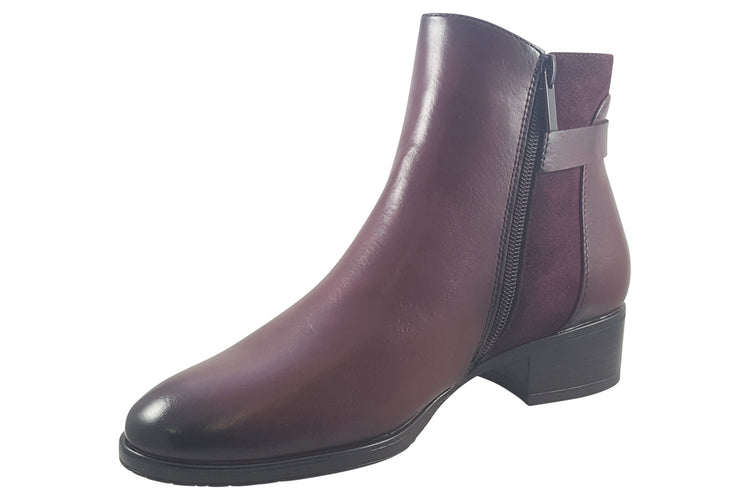 Susst Gemma 24 Burgundy Womens Boots