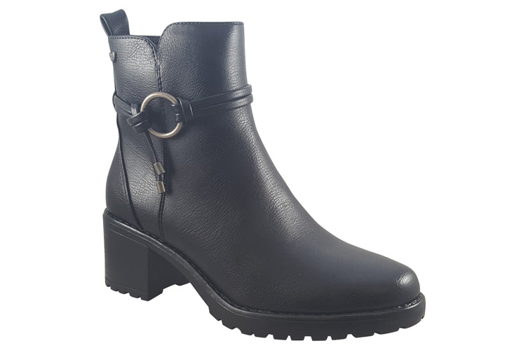 Susst Georgia 24 Black Womens Boots