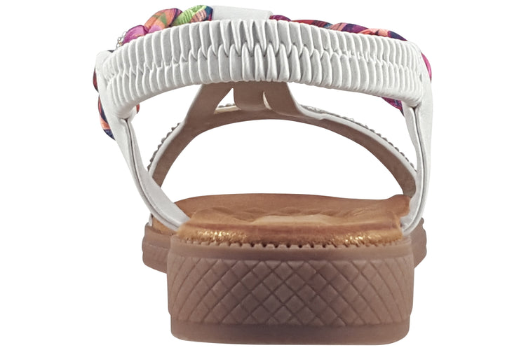 Susst Heidi 25 White Womens Sandals