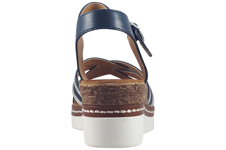 Susst Lily 25 Navy Womens Sandals