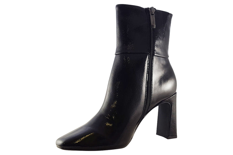 Tamaris Nemo 25399-29 Black Patent Womens Boots