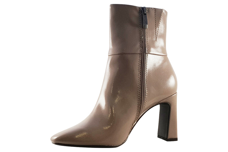 Tamaris Nemo 25399-29 Taupe Patent Womens Boots