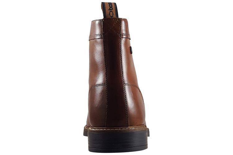 Base London Plymouth Washed Tan Mens Boots