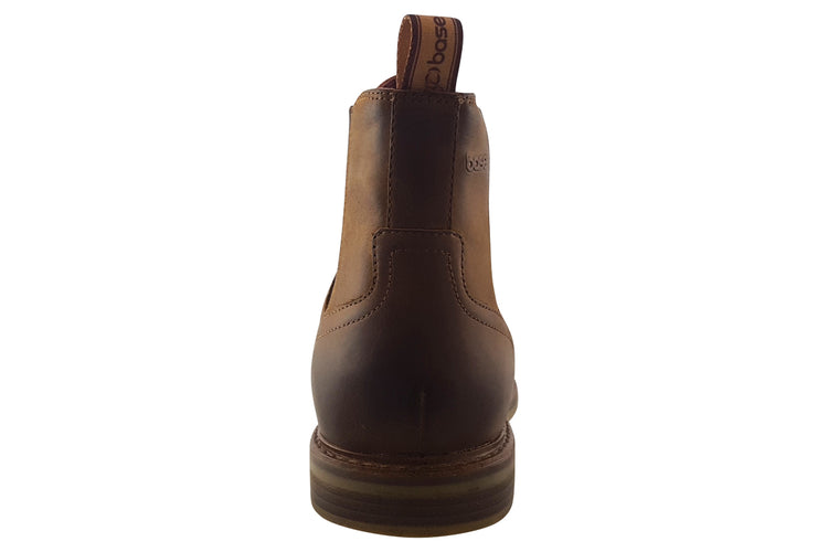 Base London Rampton Pull up Tan Mens Boots