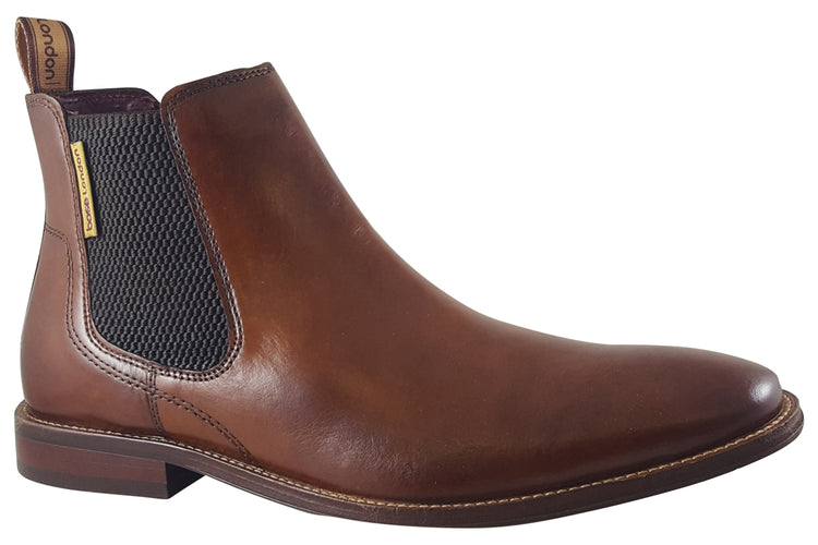 Base London Sikes Washed Tan Mens Boots