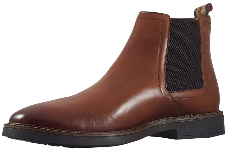 Base London Sussex Washed Tan Mens Boots