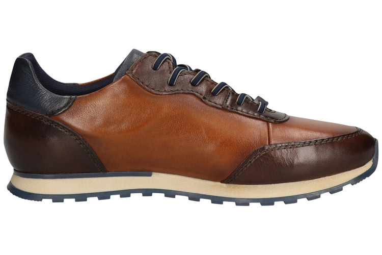 Bugatti Rex 332ARX05 Dark Brown/Cognac Mens Trainers