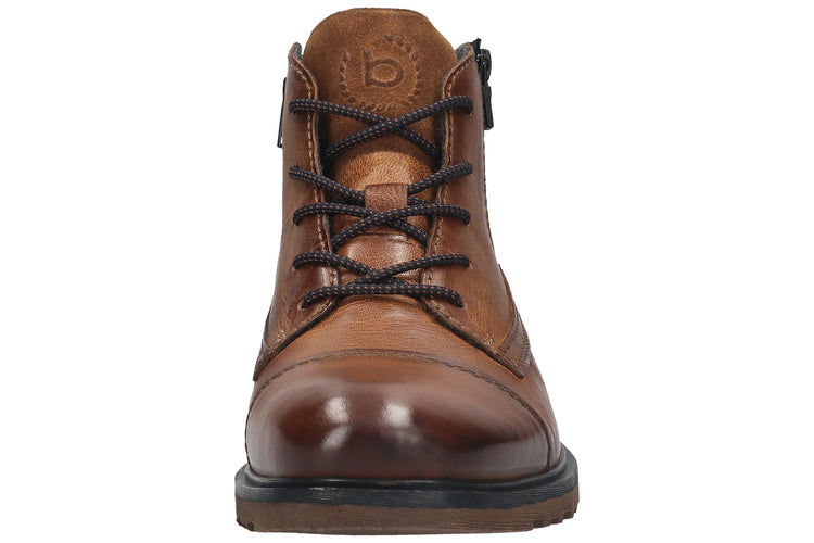 Bugatti Vittore 321AOU3L Cognac Mens Boots