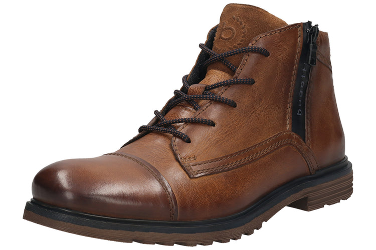 Bugatti Vittore 321AOU3L Cognac Mens Boots