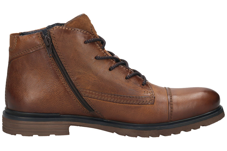 Bugatti Vittore 321AOU3L Cognac Mens Boots