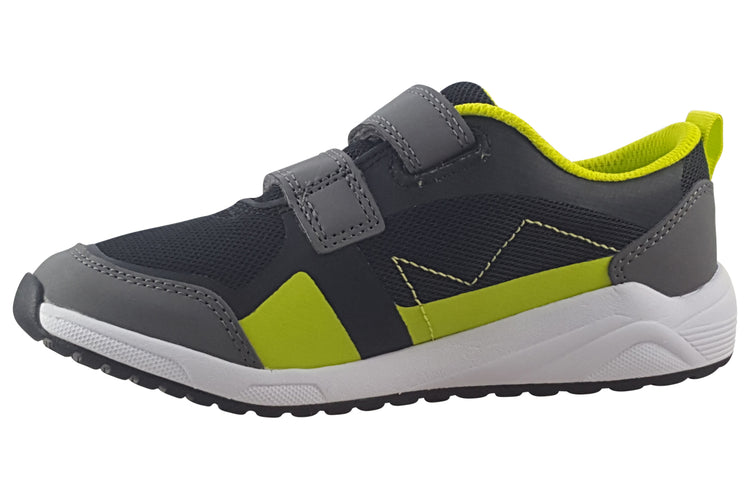 Clarks Aeon Dash O Grey Combi Boys Sports