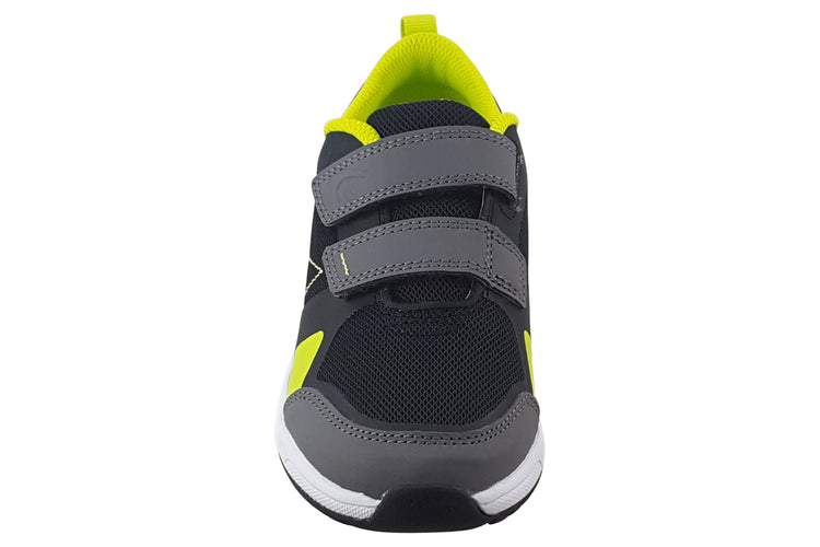 Clarks Aeon Dash O Grey Combi Boys Sports
