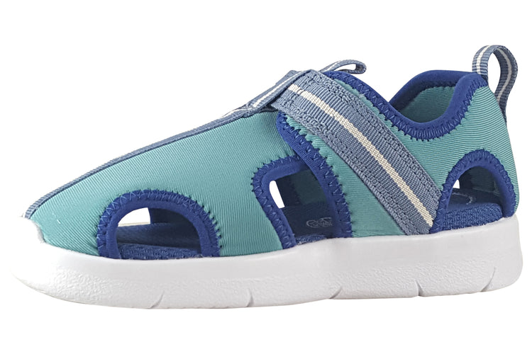 Clarks Ath Water K Blue Combi Boys Sandals