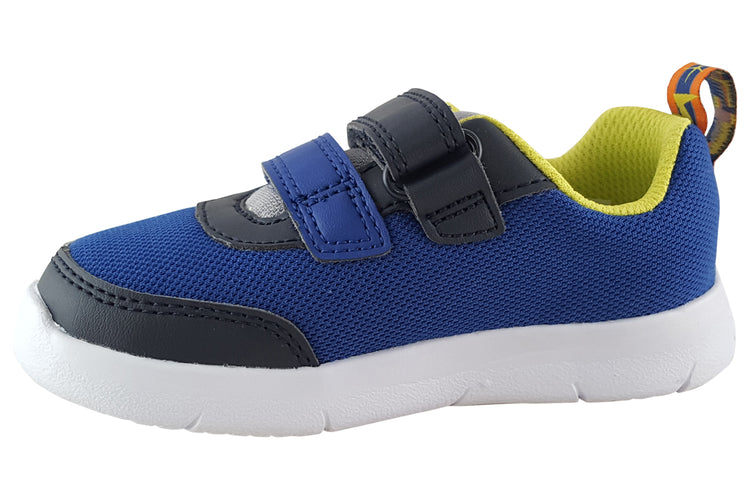 Clarks Ath Yell T Blue Combi Boys Sports