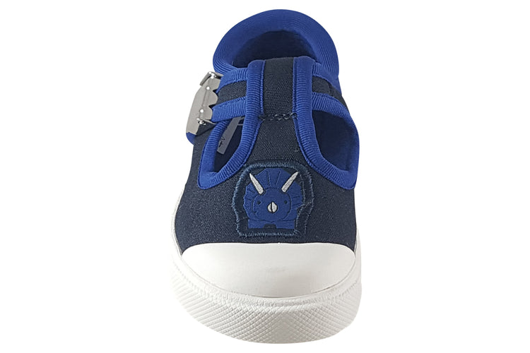 Clarks City Dance T Navy Canvas Boys Canvas