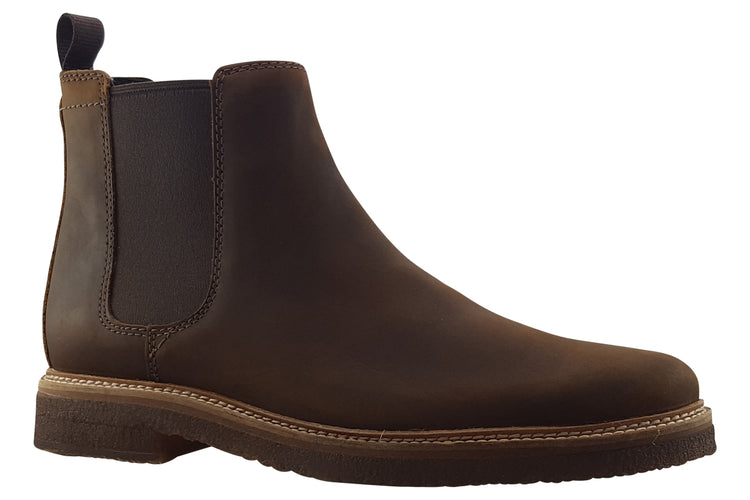 Clarks Clarkdale Easy Beeswax Leather Mens Boots