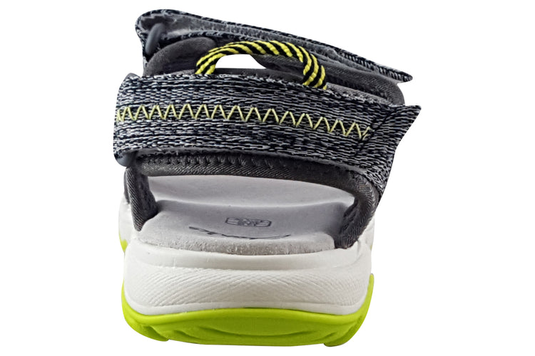 Clarks Expo Sea K Grey Combi Boys Sandals