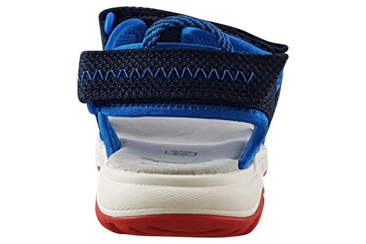 Clarks Expo Sea K Navy Synthetic Boys Sandals