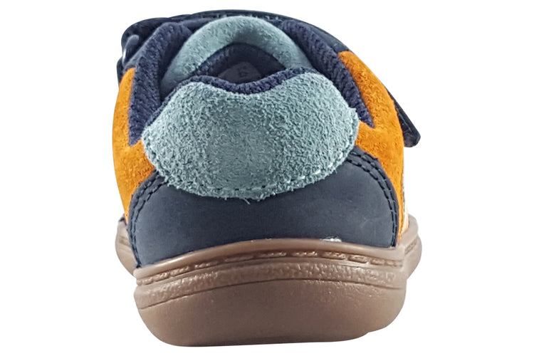 Clarks Flash Den T Navy Combi Boys First Shoes