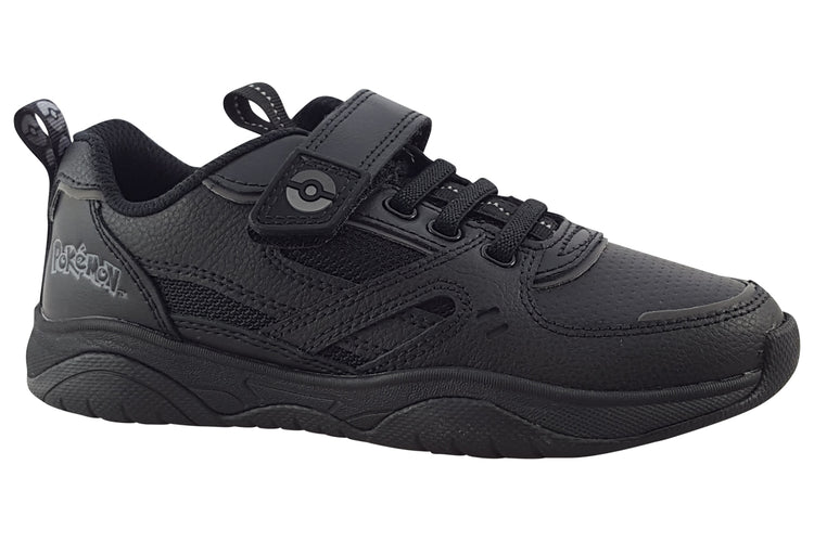 Clarks Grip Trade O Black Leather Boys School Shoes