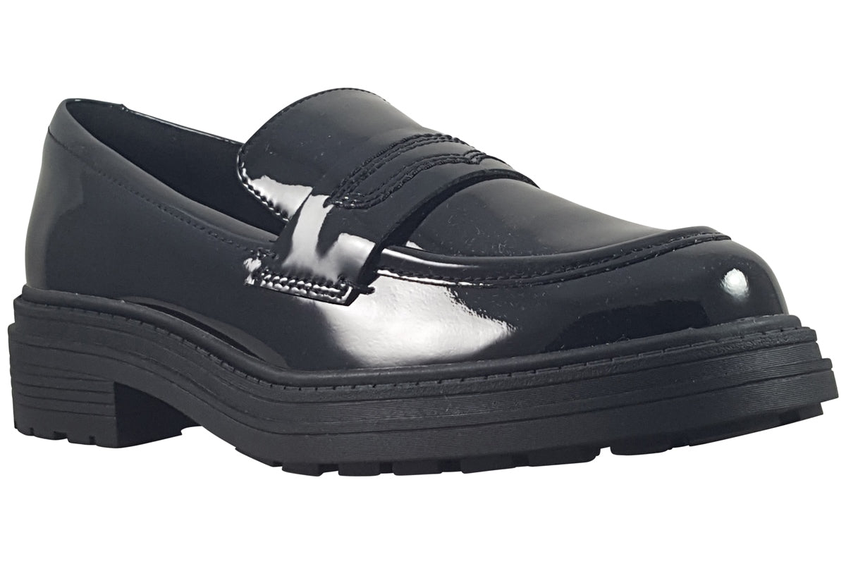 Clarks Orinoco3 Edge Black Patent Womens Shoes – McConnell Shoes