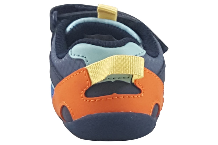 Clarks RoamerSportT Grey Combi Boys First Shoes