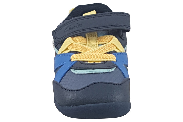 Clarks RoamerSportT Grey Combi Boys First Shoes