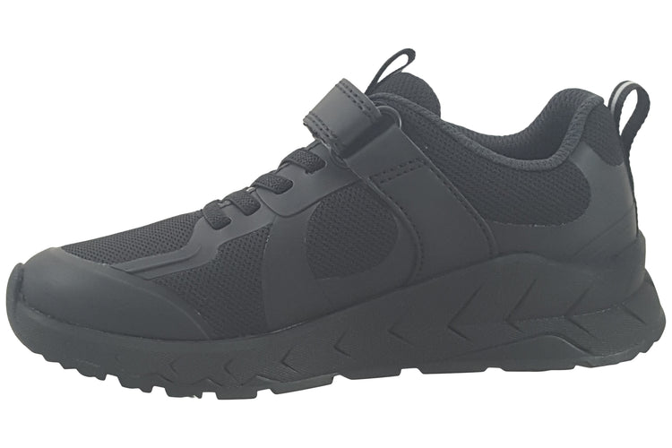 Clarks Selva Edge K Black Boys Sports