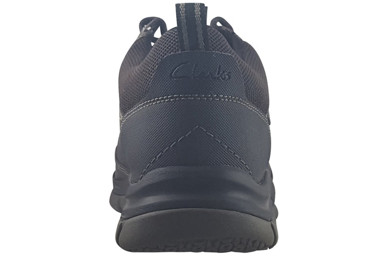 Clarks Spypath Lo GTX Dark Brown Lea Mens Shoes