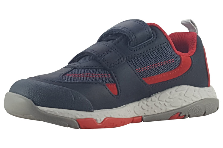 Clarks Steggy Tail K Navy Boys Shoes