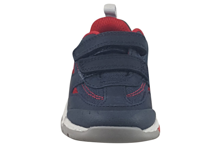 Clarks Steggy Tail T Navy Boys First Shoes