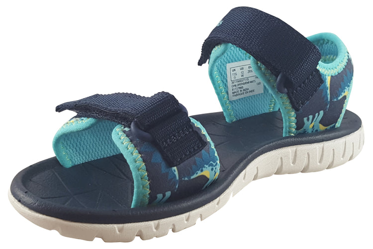 Clarks Surfing Tide K Navy Boys Sandals