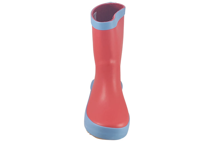 Clarks Tarri Run T Red/Blue Boys Wellingtons