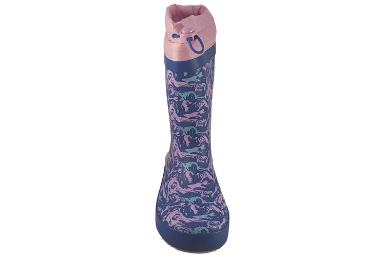 Clarks Tarri Race K. Blue Combi Girls Wellingtons