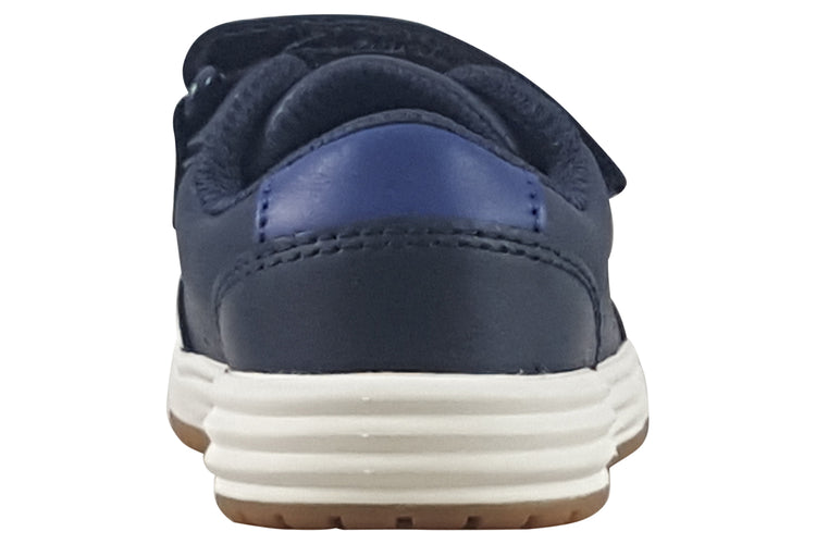 Clarks Urban Solo T Navy Boys School Shoes