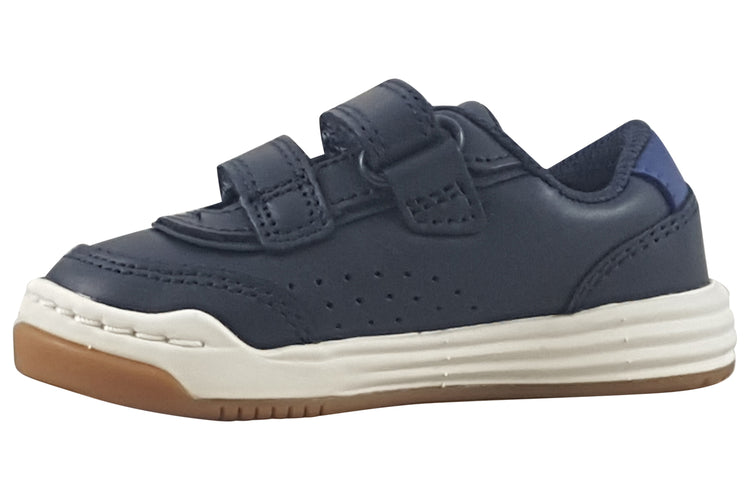Clarks Urban Solo T Navy Boys School Shoes