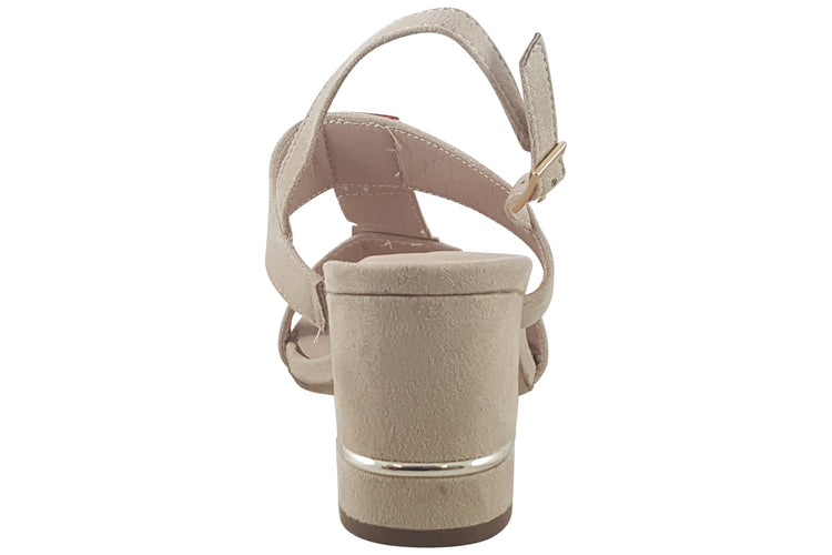 Cocco Ritz Square Coco1027  Beige Micro Womens Sandals