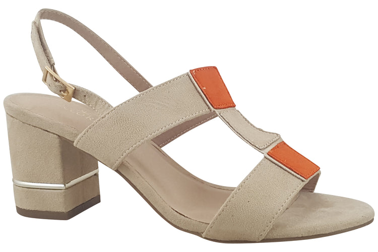 Cocco Ritz Square Coco1027  Beige Micro Womens Sandals