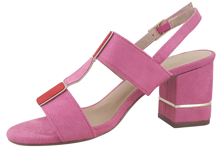 Cocco Ritz Square Coco1027  Pink Micro Womens Sandals