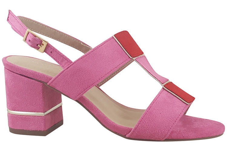 Cocco Ritz Square Coco1027  Pink Micro Womens Sandals