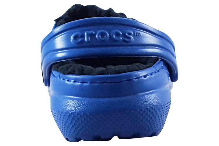 Crocs Classic Lined B 207009 Bolt Blue Boys Slippers