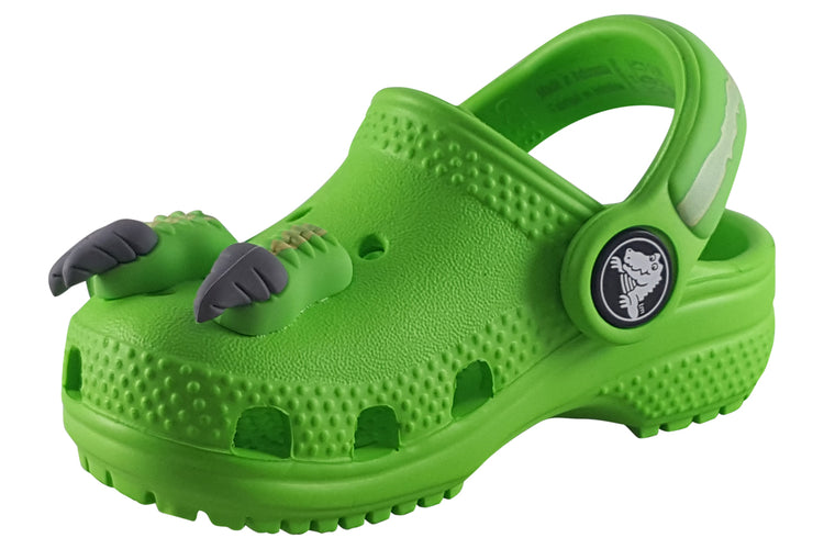 Crocs I Am Dinosaur 209700 Green Slime Boys Sandals