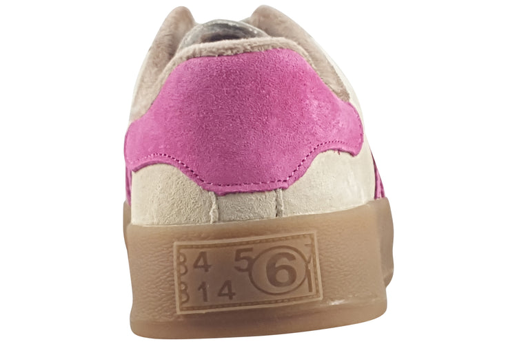 Drilleys Fifty Antique Cherry Womens Fashion Trainers