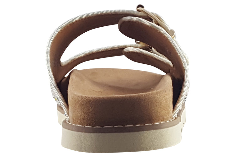 Drilleys Fifty Two Crystal Tweed Womens Sandals